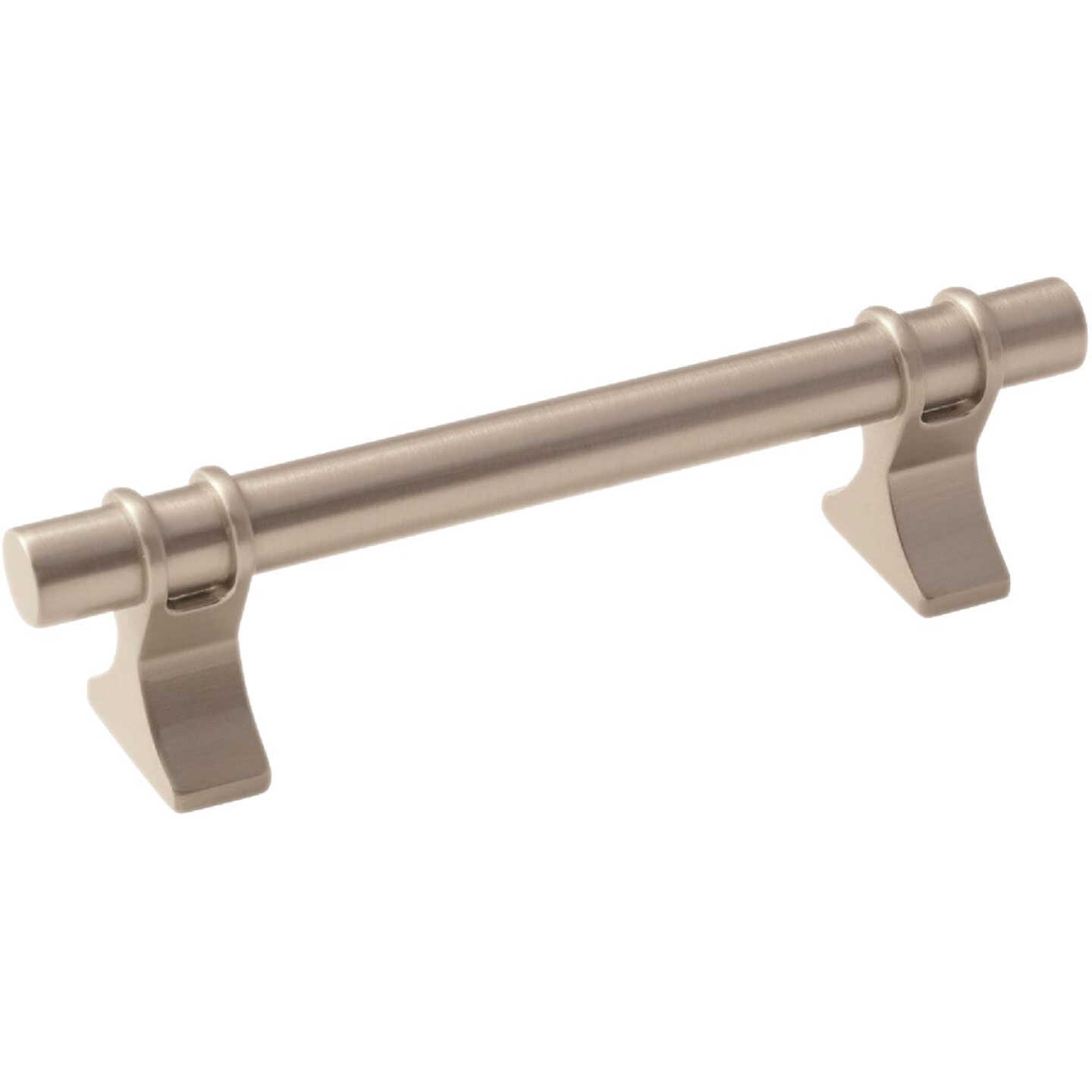 Amerock Davenport 3.75 In. Satin Nickel Cabinet Drawer Pull Image 1