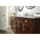 Amerock Davenport 3.75 In. Satin Nickel Cabinet Drawer Pull Image 3