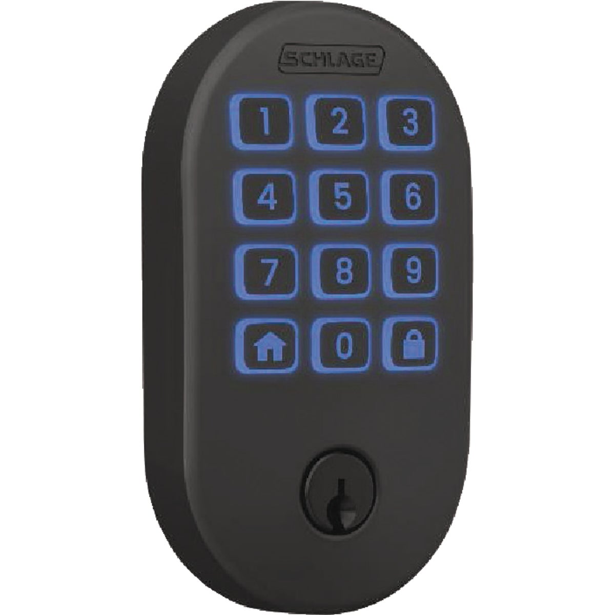 Schlage Arrive Remsen Matte Black Smart WiFi Deadbolt Image 3