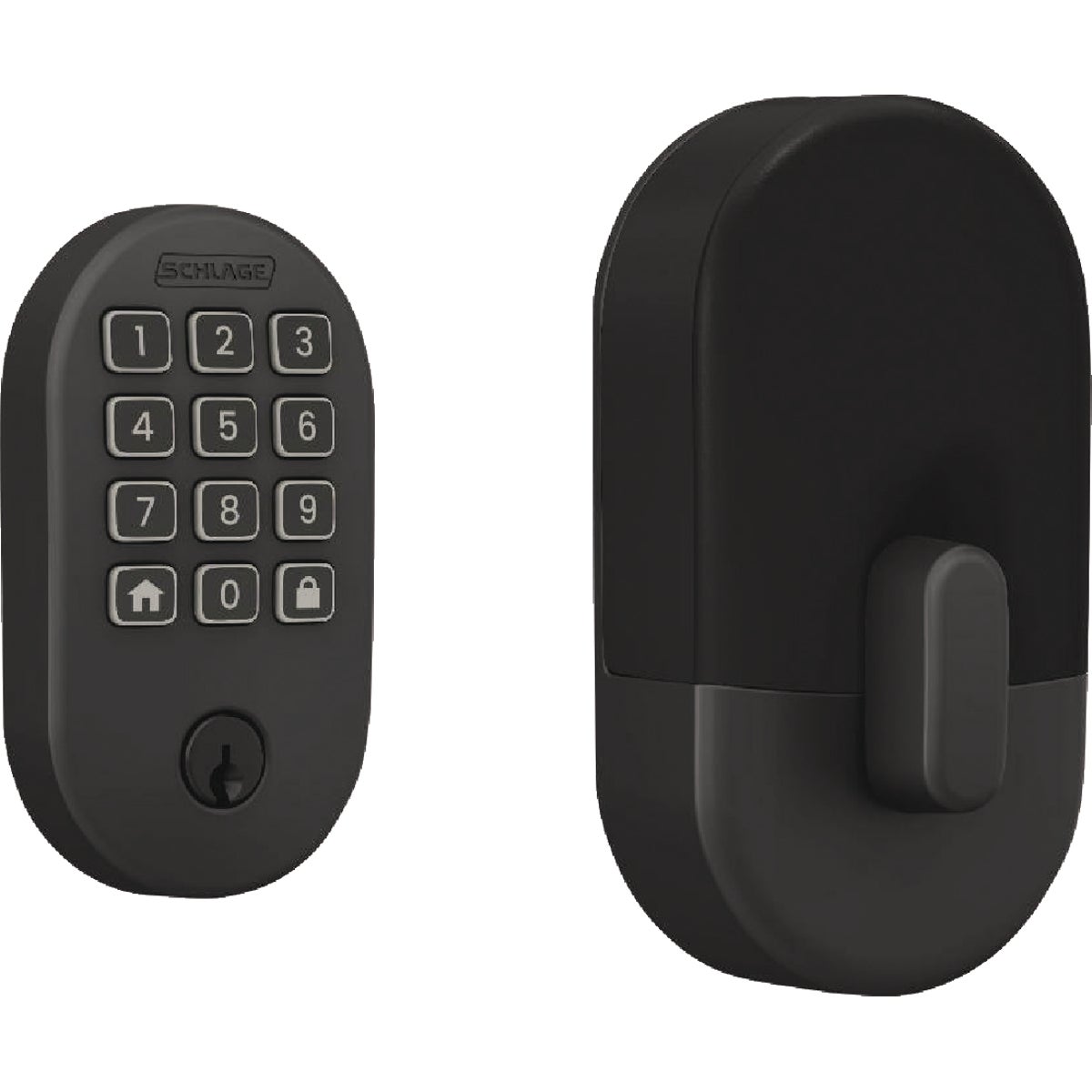 Schlage Arrive Remsen Matte Black Smart WiFi Deadbolt