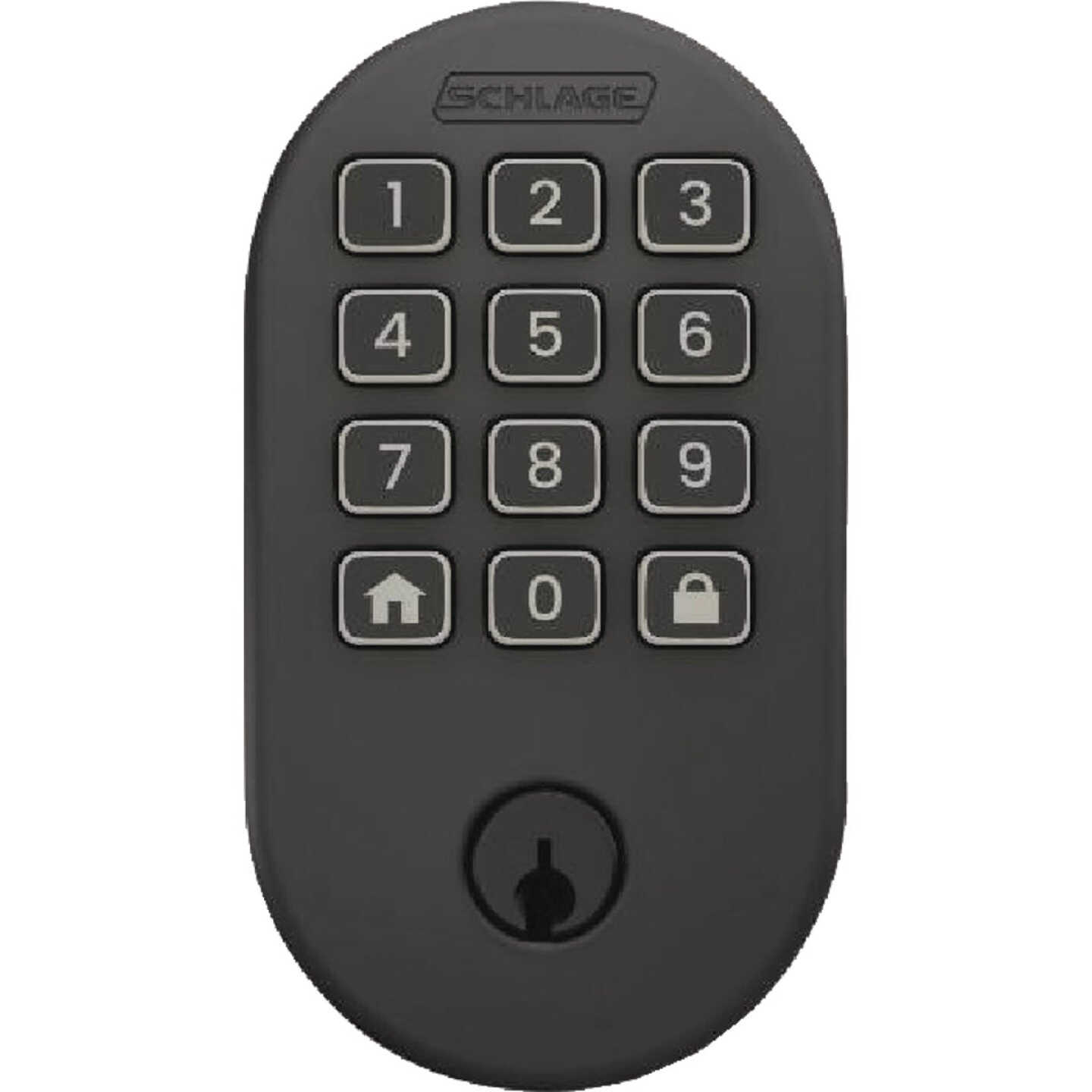 Schlage Arrive Remsen Matte Black Smart WiFi Deadbolt Image 4