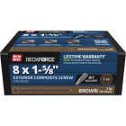 Grip-Rite DeckForce 1-5/8 In. Composite Acacia Deck Screw (1 Lb.) Image 1