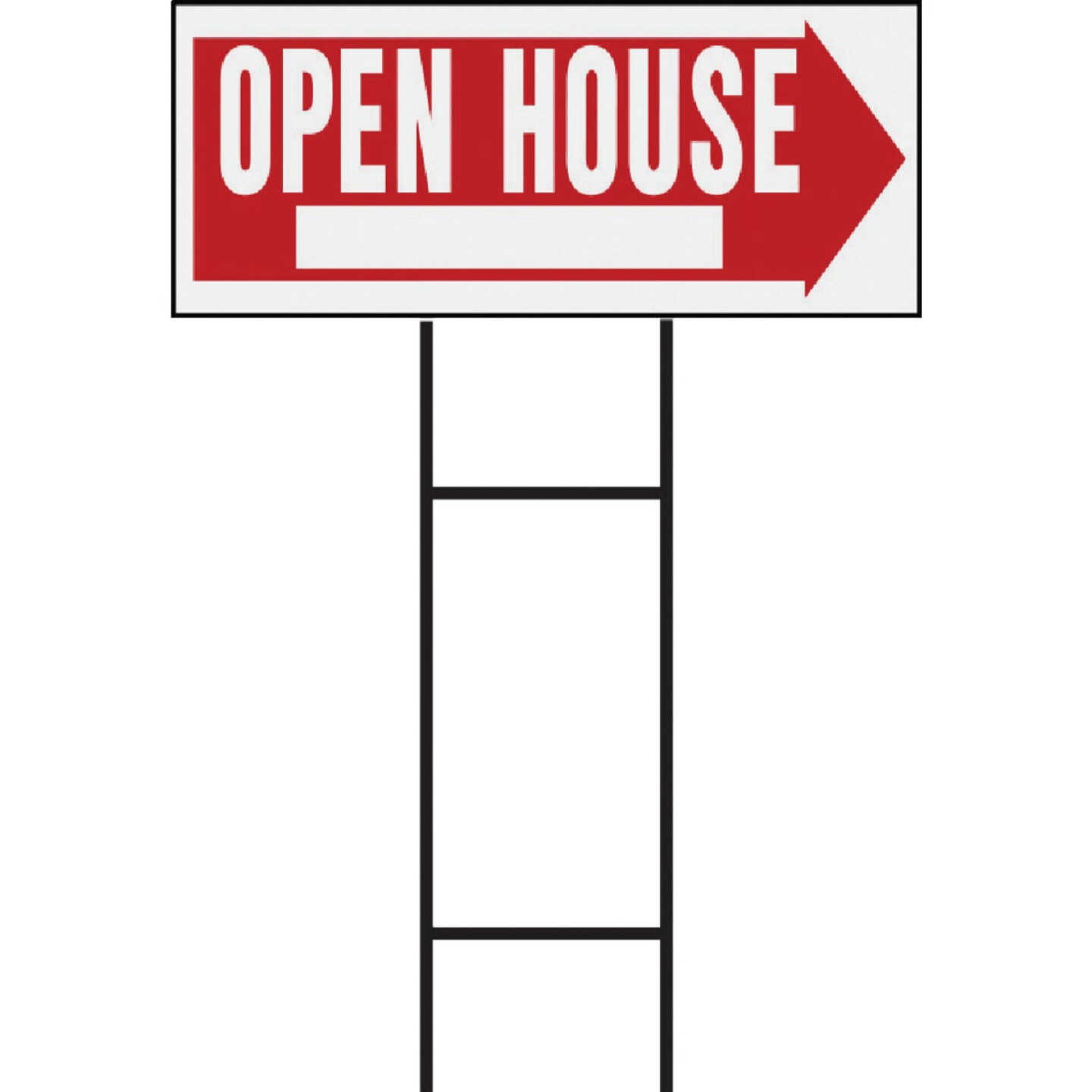 Hy-Ko Corrugated Plastic Sign, Open House Image 1