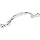 Elements Merryville 5-1/8 In. Overall Length Polished Chrome Cabinet Pull Image 1