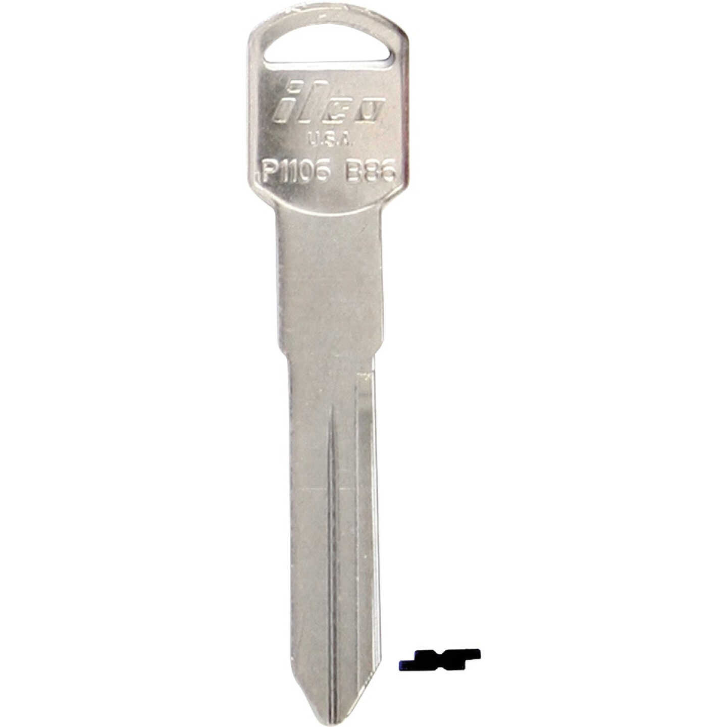 ILCO GM Nickel Plated Automotive Key, B86 / P1106 (10-Pack) Image 1