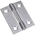 National Hardware 2 In. Stainless Steel Narrow Tight-Pin Hinge (2-Pack) Image 1