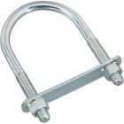 National Hardware 1/2 In. x 3 In. x 5-1/2 In. Zinc Round U Bolt Image 1