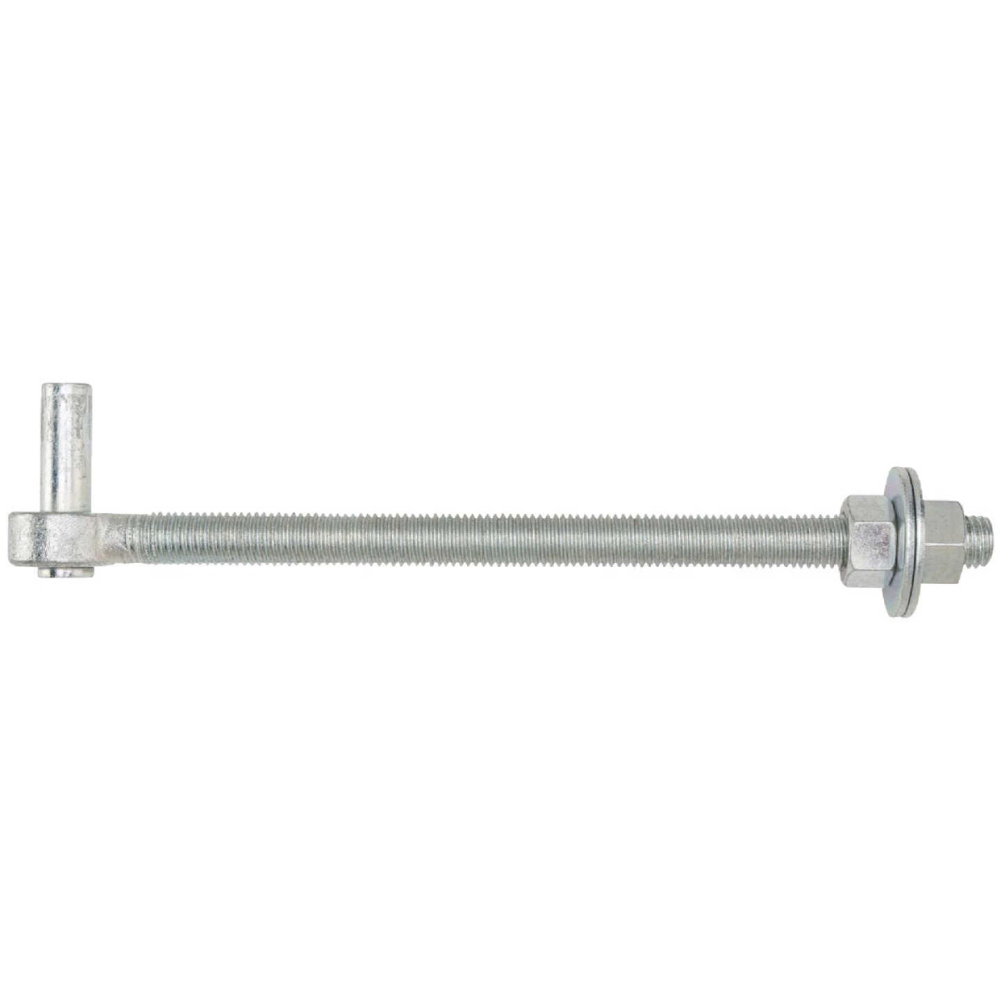 National Hardware 3/4 In. x 12 In. Zinc Bolt Hook Image 2