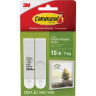Command 15 Lb White Picture Hanging Strips, 4 Pairs Image 1