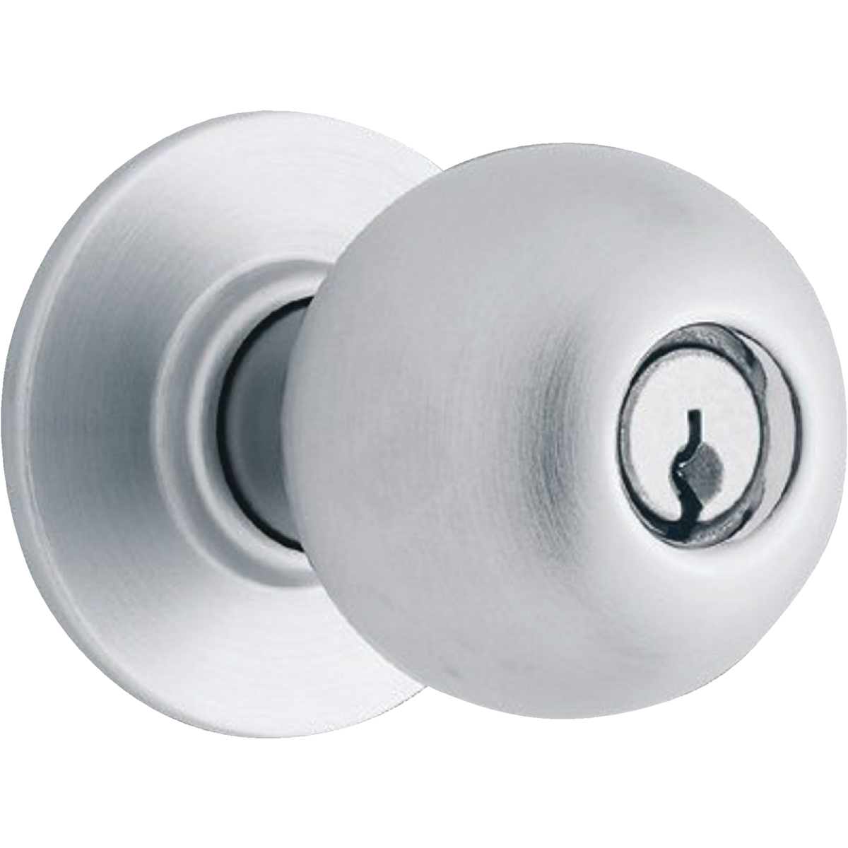 Schlage Satin Chrome Storeroom Door Knob Lockset
