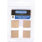 Amerock Monument 1.1875 In. Square Champagne Bronze Cabinet Knob (6-Pack) Image 2