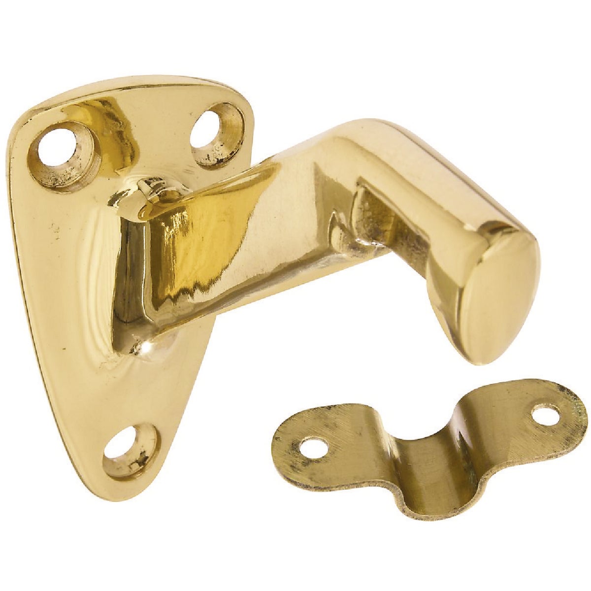 National Hardware Gallery Series Solid Brass Handrail Bracket