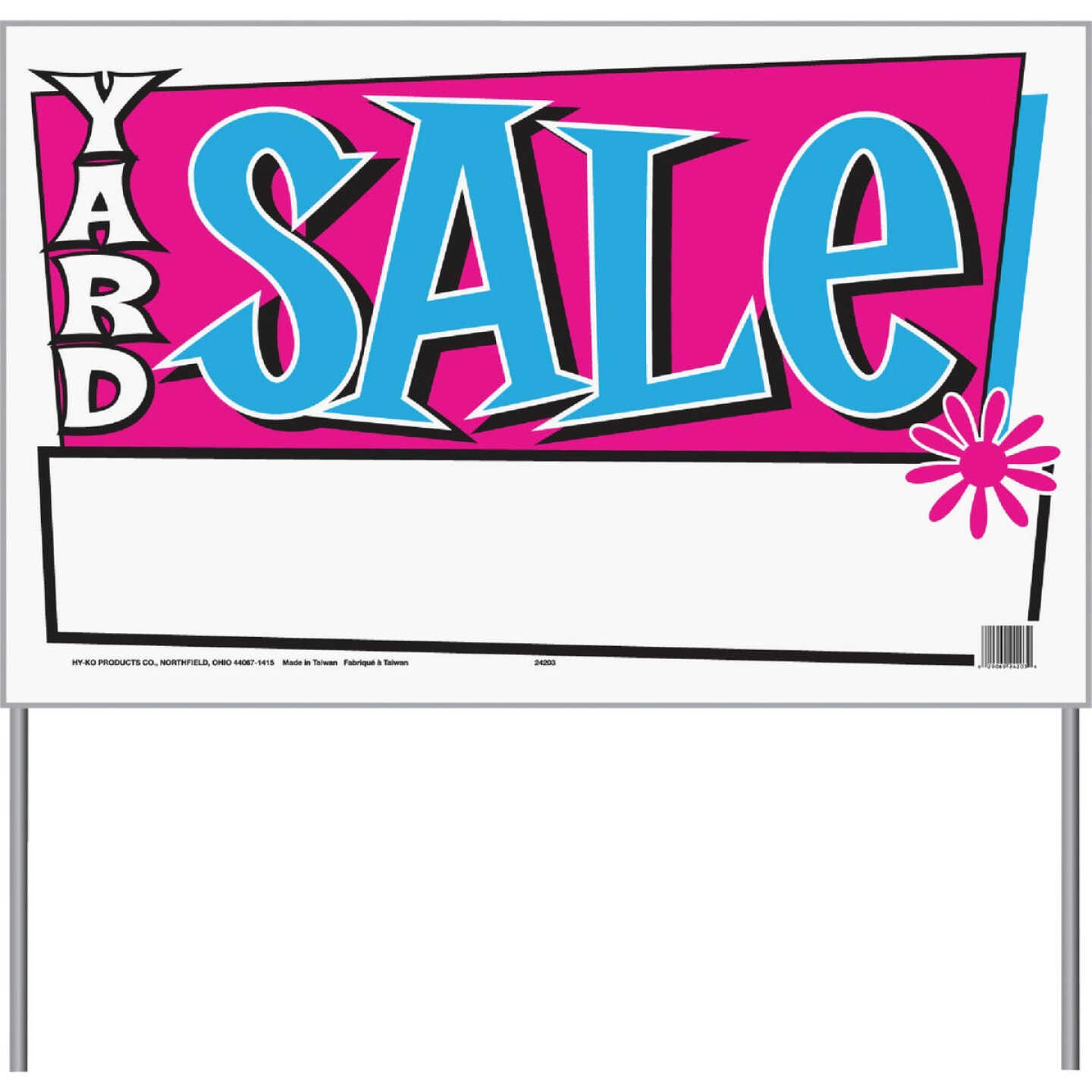 Hy-Ko Polybag Sign, Yard Sale Image 1