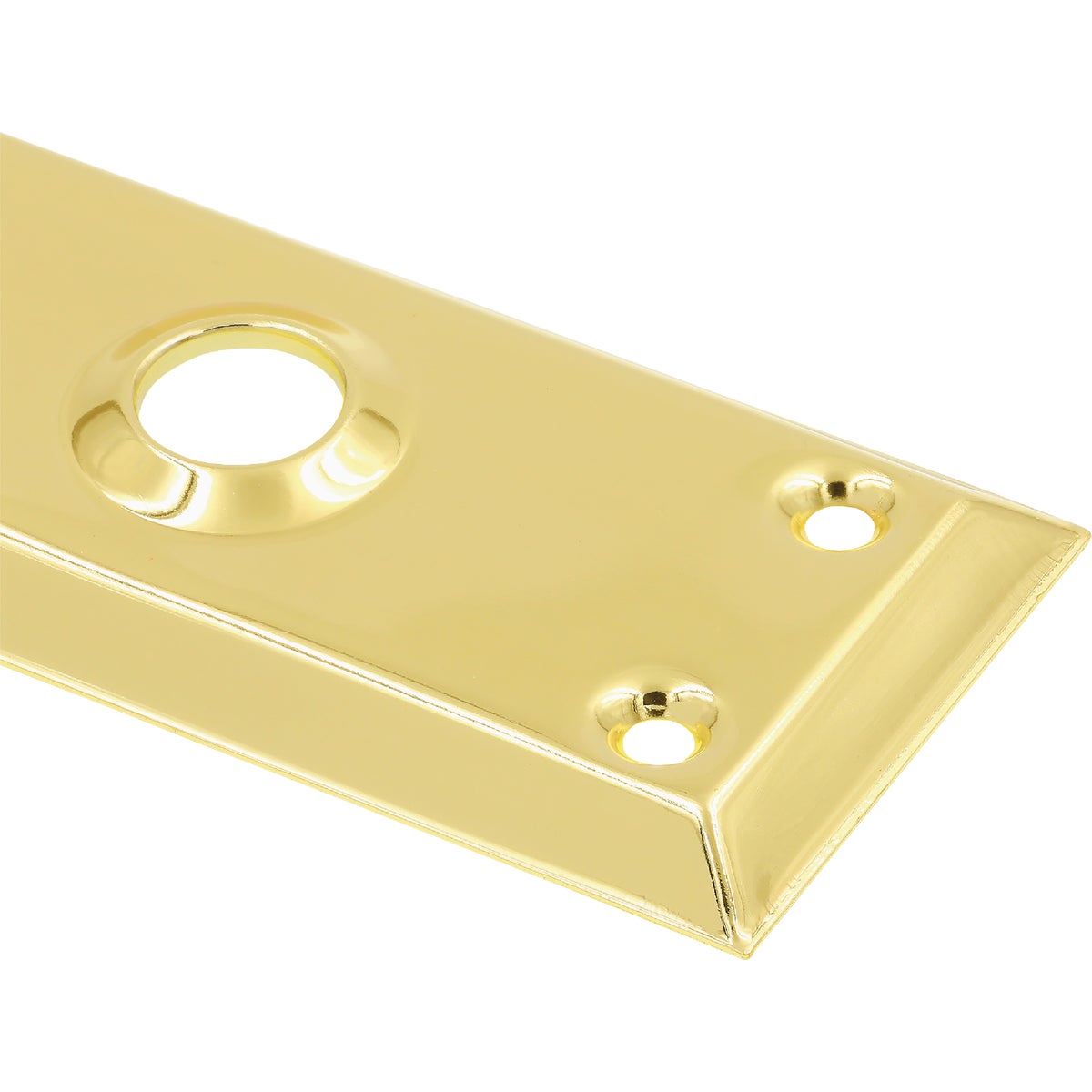 Defender Security Brass Keyed Mortise Entry Lock Set With Glass Knob Image 5