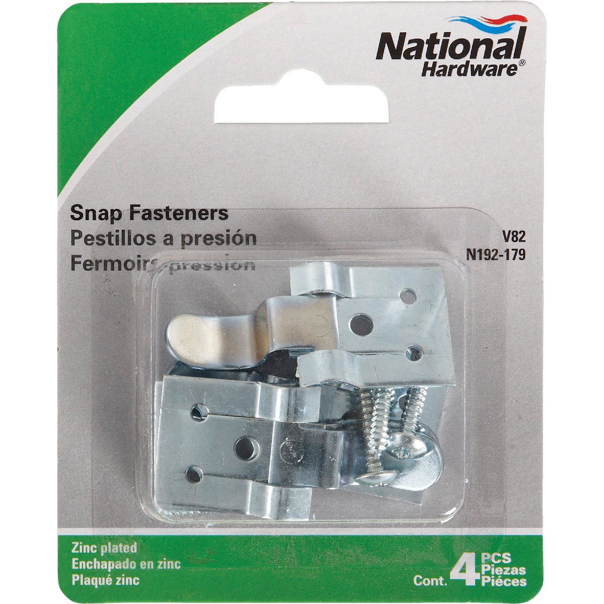 National Hardware Steel Snap Fasteners (4-Pack) Image 2