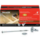 ThruLok 8 In. Galvanized Screw Bolt (24 Ct.) Image 1