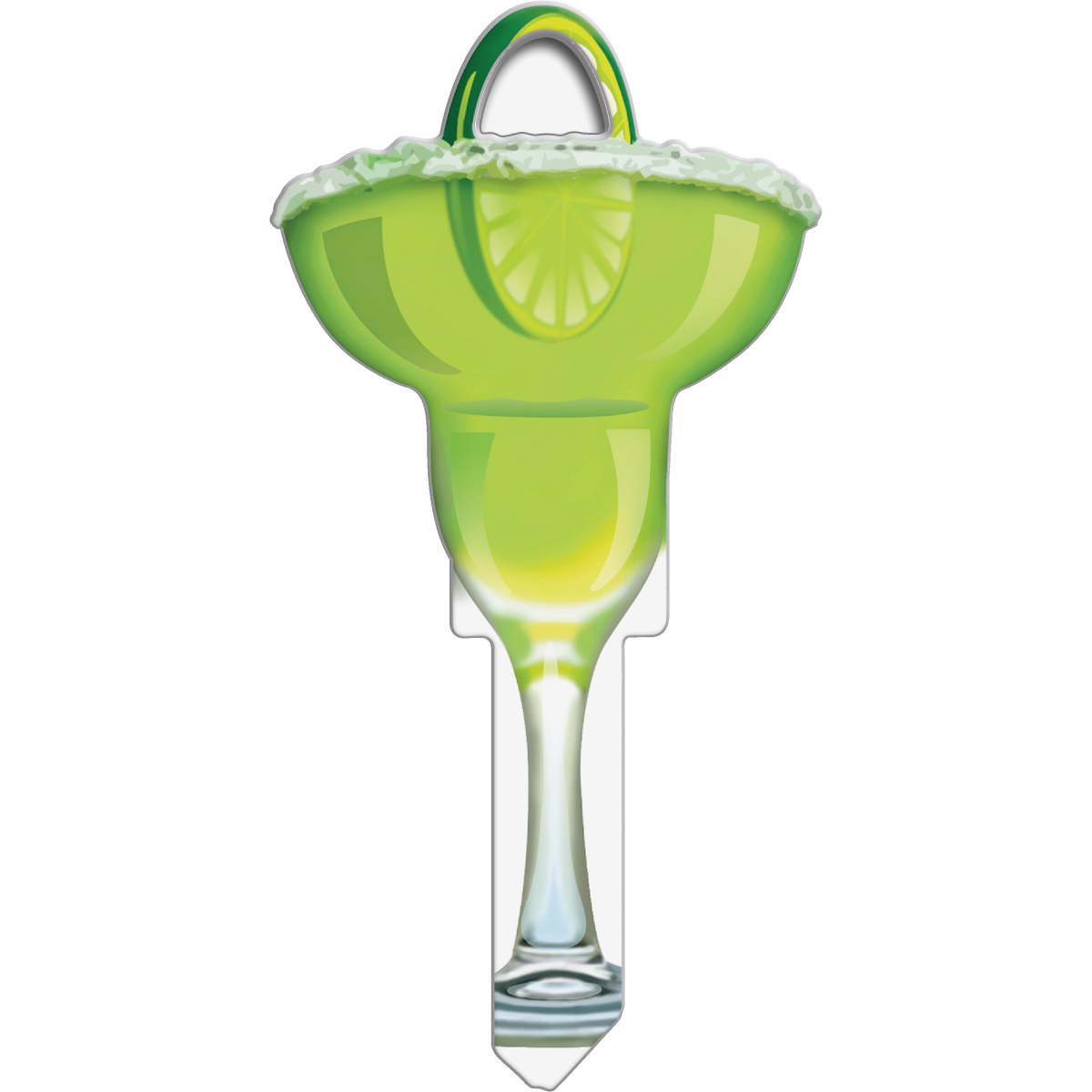 Lucky Line Margarita Design Decorative House Key, KW11 