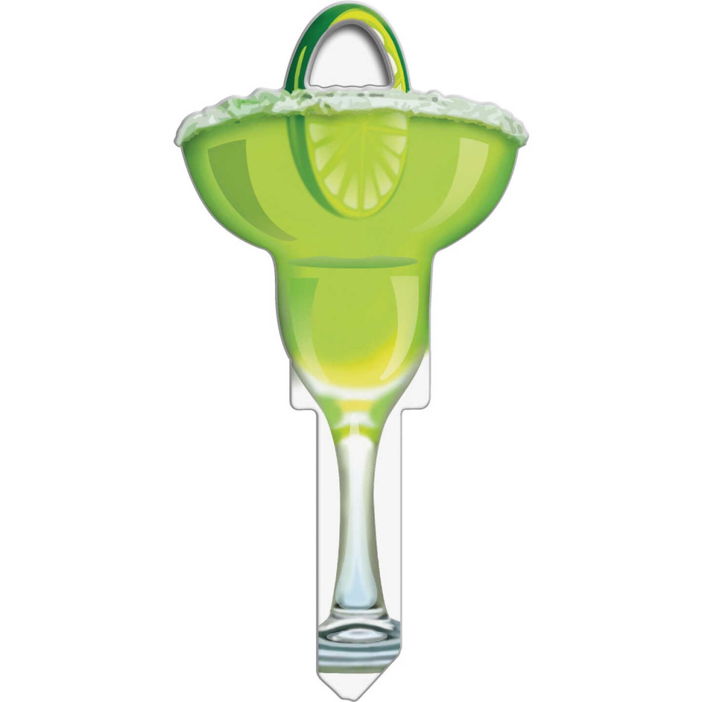 Lucky Line Margarita Design Decorative House Key, SC1 Image 1