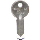 ILCO Illinois Nickel Plated File Cabinet Key IL1 / 1041H (10-Pack) Image 1