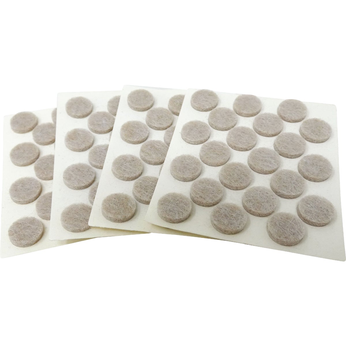 Super Sliders 3/8 In. Round Beige Felt Furniture Pad (84-Piece) Image 2