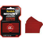 Scotch Mount 1 In. x 3 In. Extreme Double-Sided Mounting Strips (8-Count) Image 1