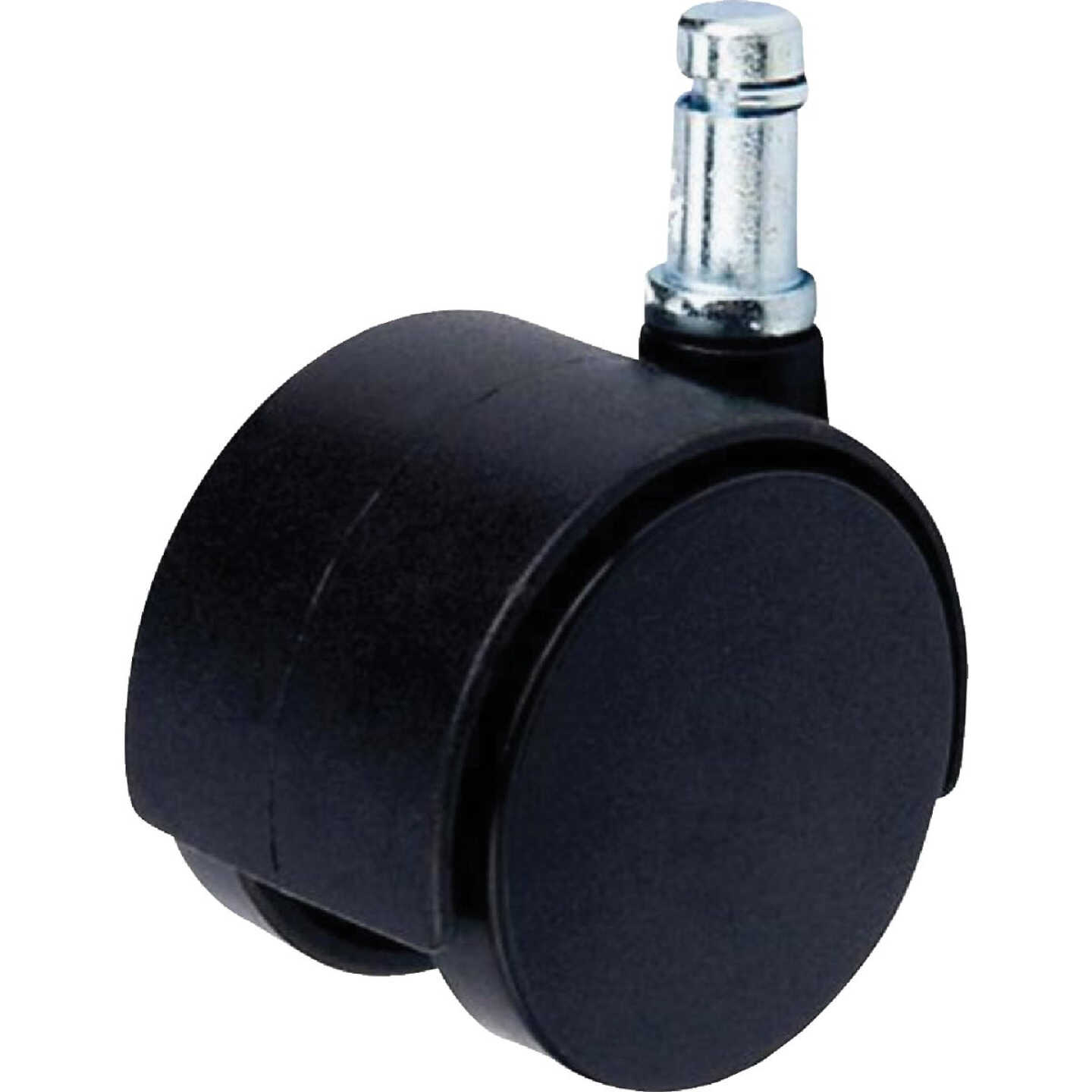 Do it 2 In. Dia. Black Twin Wheel Caster with 7/8 In. Stem (1-Count) Image 1