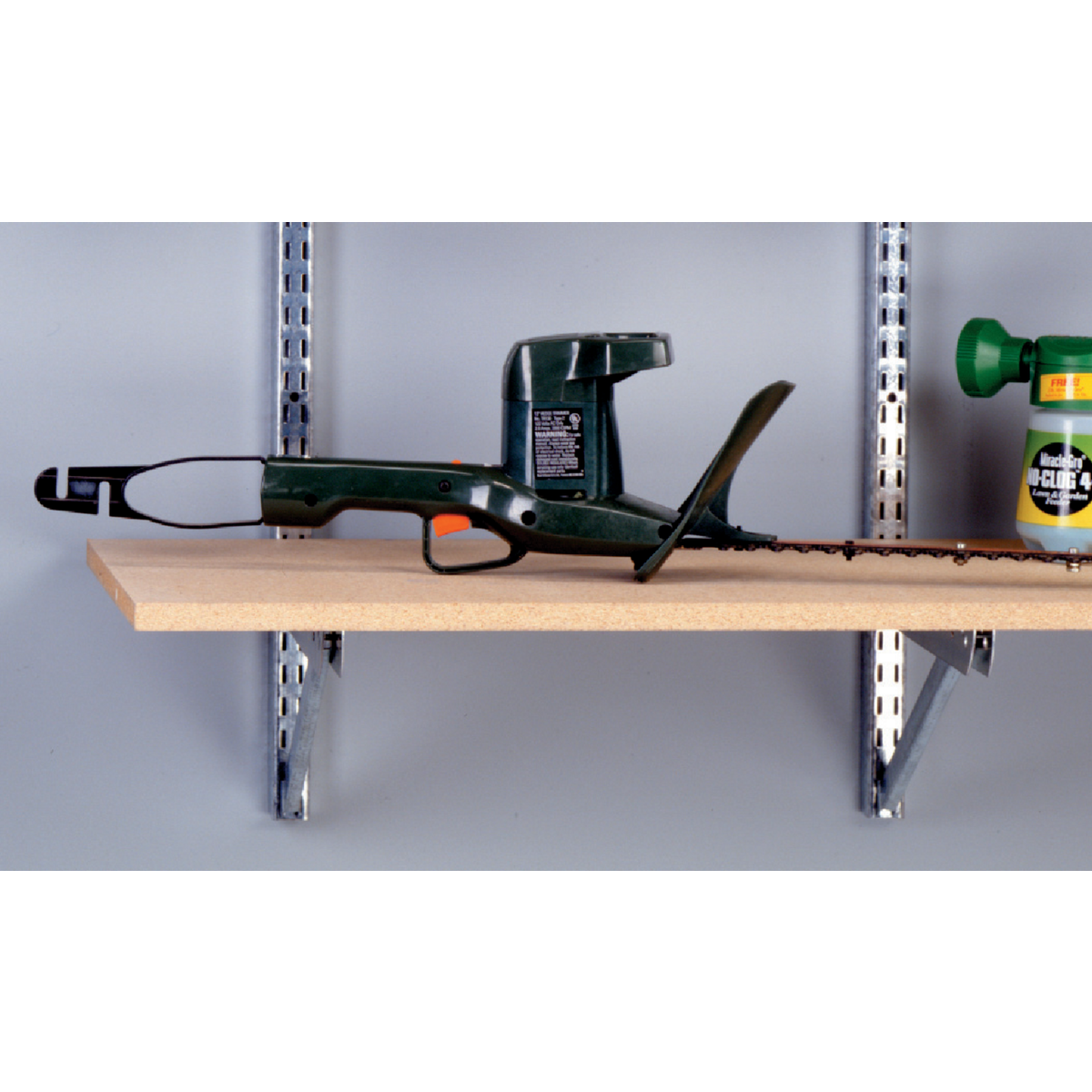 John Sterling Fast-Mount 13 In. Galvanized Steel Supported Shelf Bracket Image 2