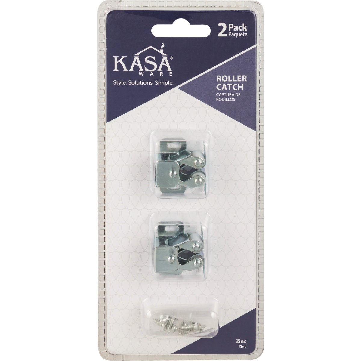 KasaWare Zinc Roller Catches (2-Pack) Image 2
