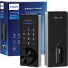 Philips Bluetooth Touchscreen Electronic Deadbolt with Wifi Bridge, Satin Nickel Image 1