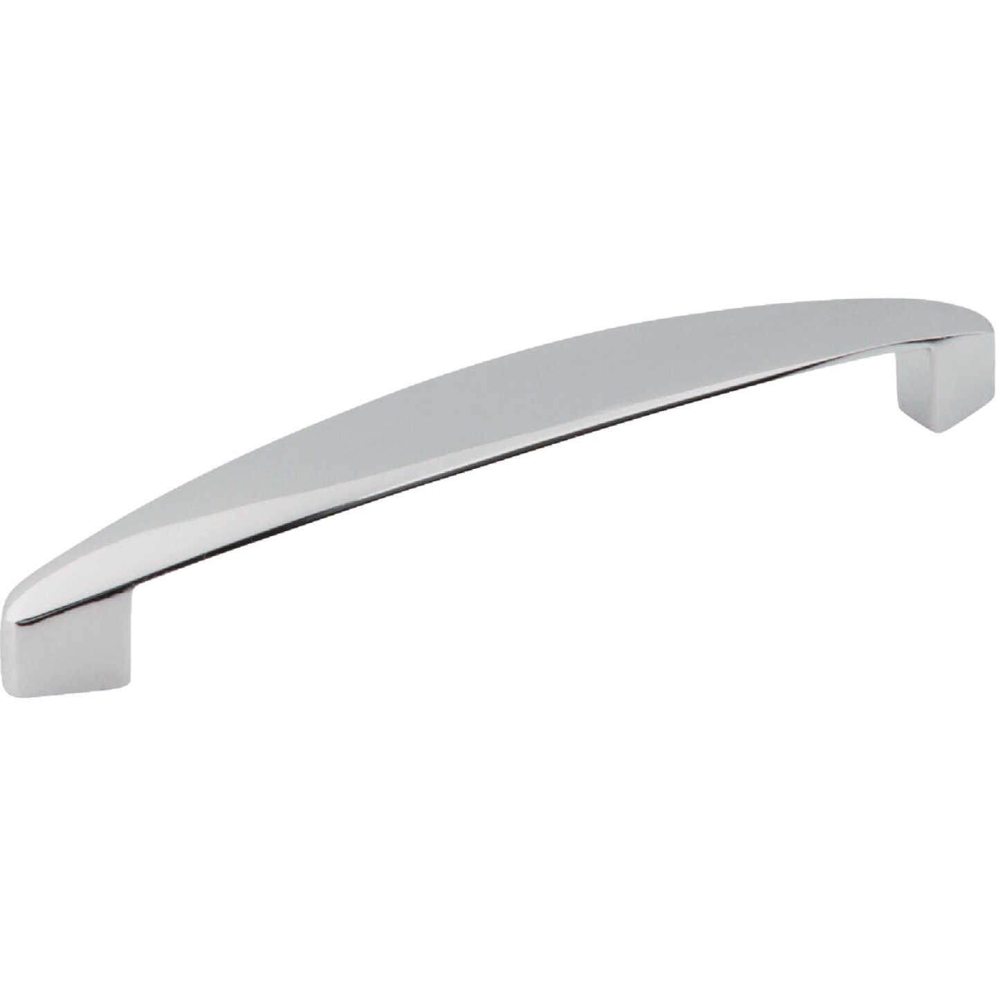 Elements Belfast 5-9/16 Overall Length Polished Chrome Asymmetrical Cabinet Pull Image 1