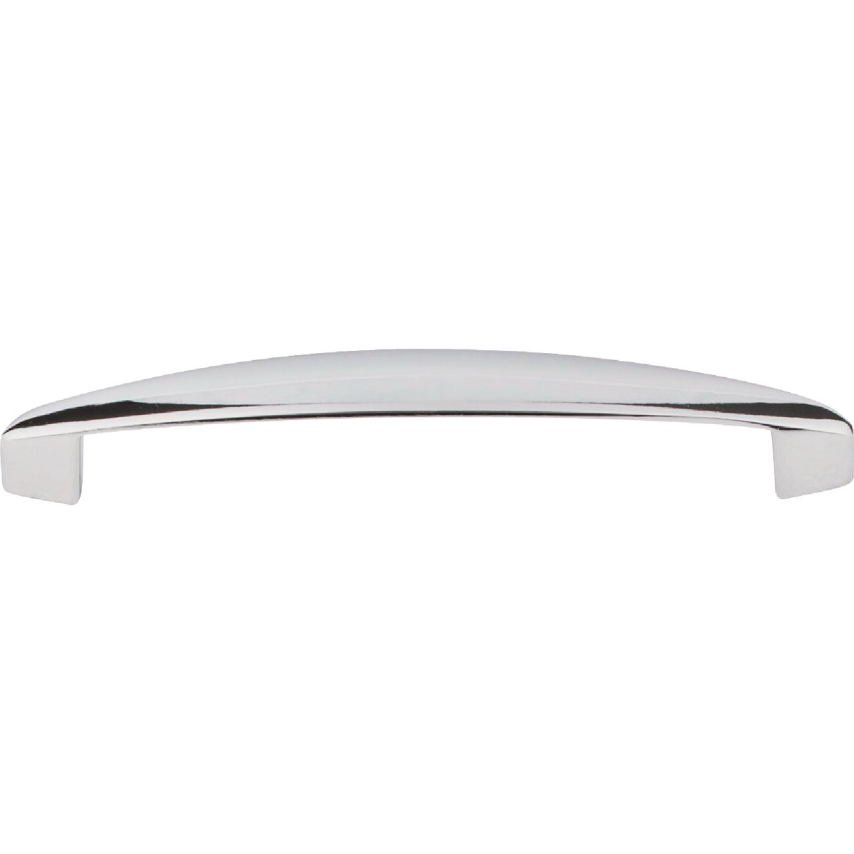 Elements Belfast 5-9/16 Overall Length Polished Chrome Asymmetrical Cabinet Pull Image 3