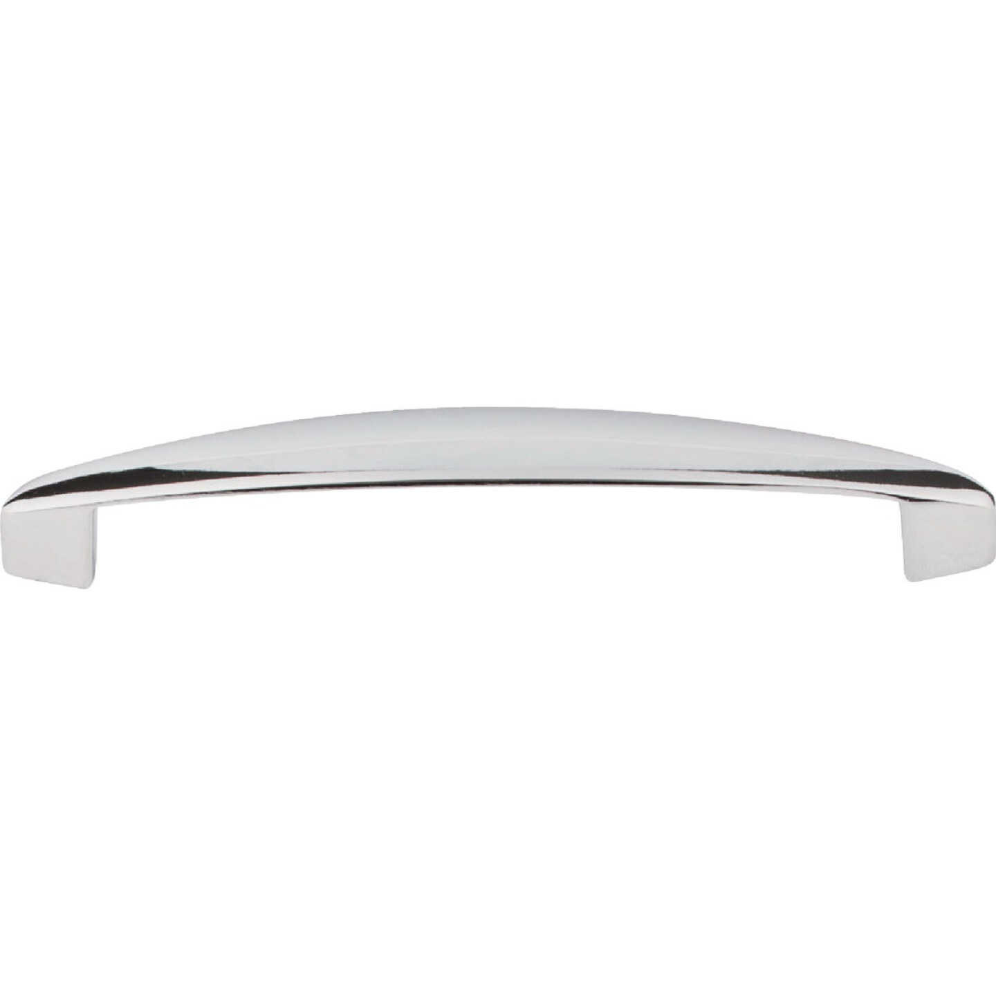 Elements Belfast 5-9/16 Overall Length Polished Chrome Asymmetrical Cabinet Pull Image 3