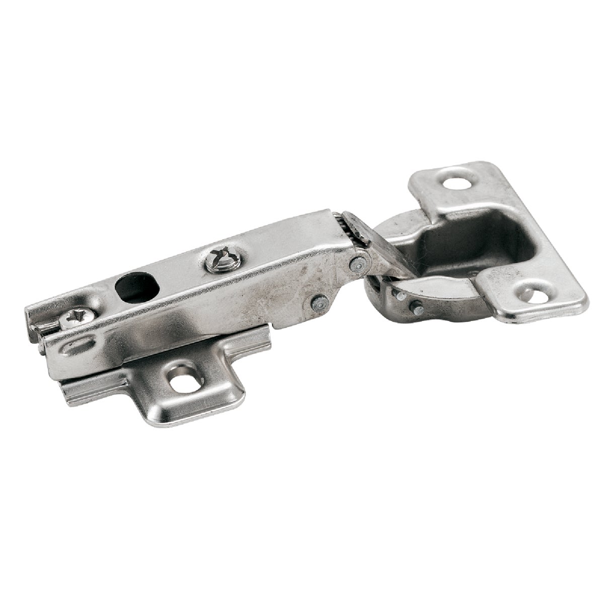 Amerock Frameless 4-1/2 In. Nickel 105 Degree European Concealed Hinge, (2-Pack) Image 1