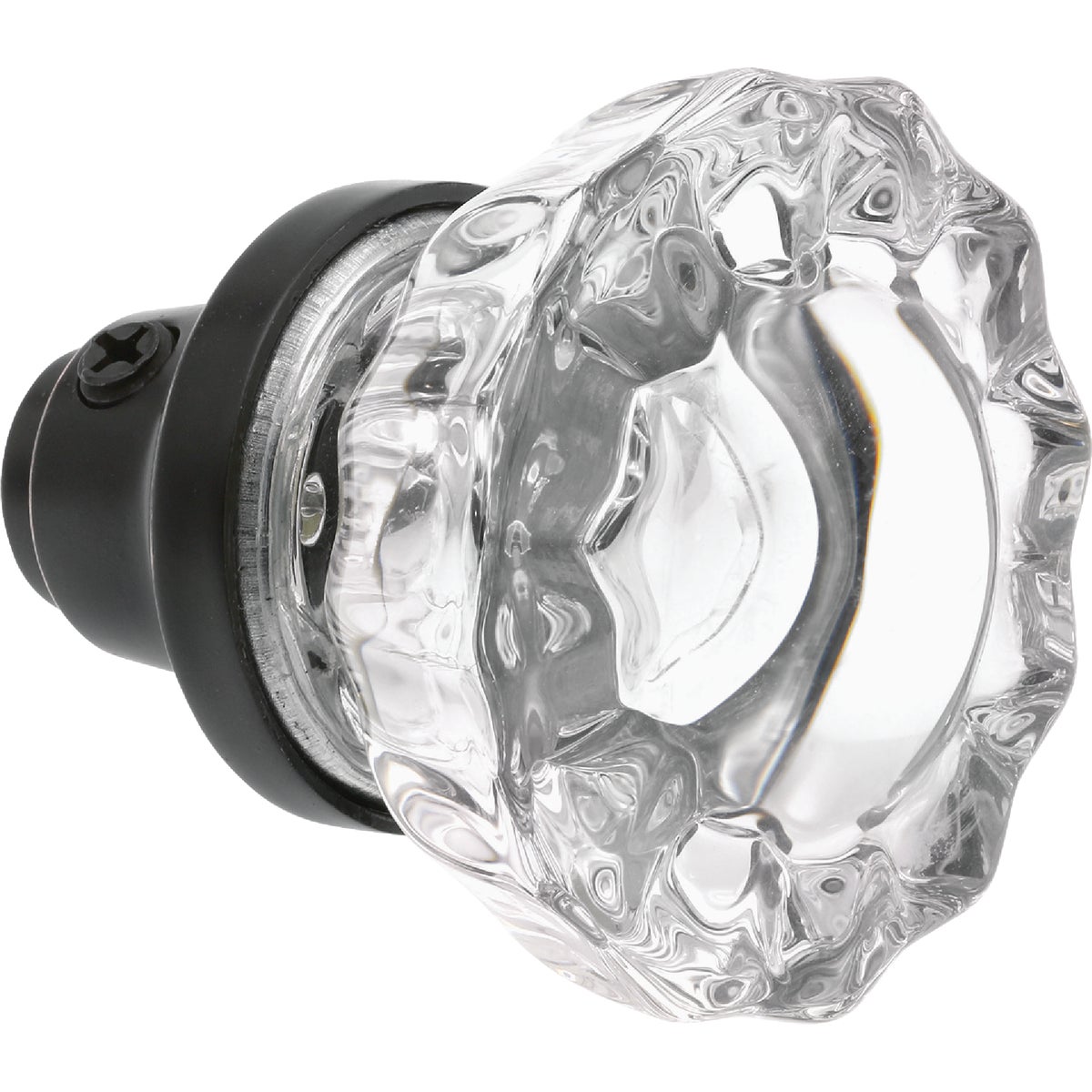 Defender Security Bronze Keyed Mortise Entry Lock Set With Glass Knob Image 8