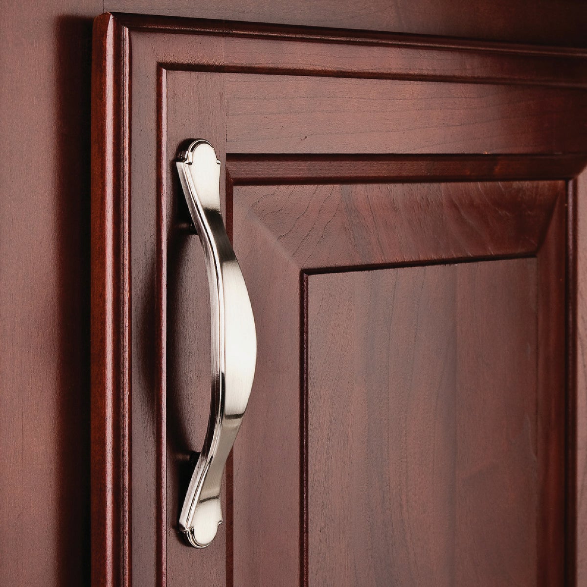  Elements Gatsby 5-1/4 In. Overall Length Satin Nickel Cabinet Pull Image 2