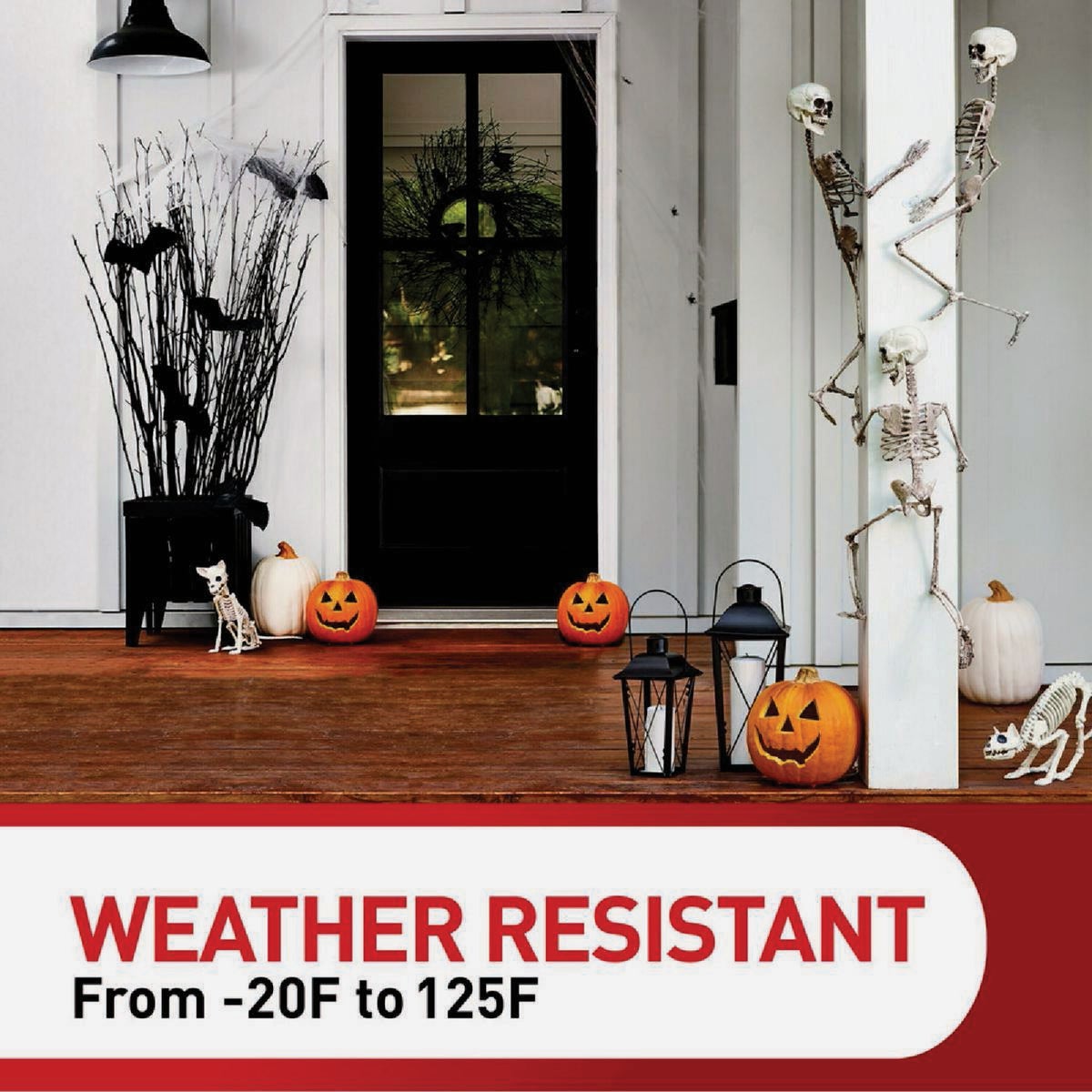 Command Outdoor Rope Light Clips, 12 Clips, 16 Strips Image 6