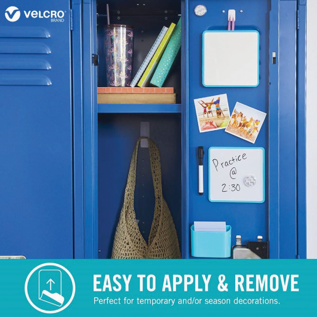 Velcro Brand Hangables 5 Lb. Capacity Black Removable Large Hook Image 2