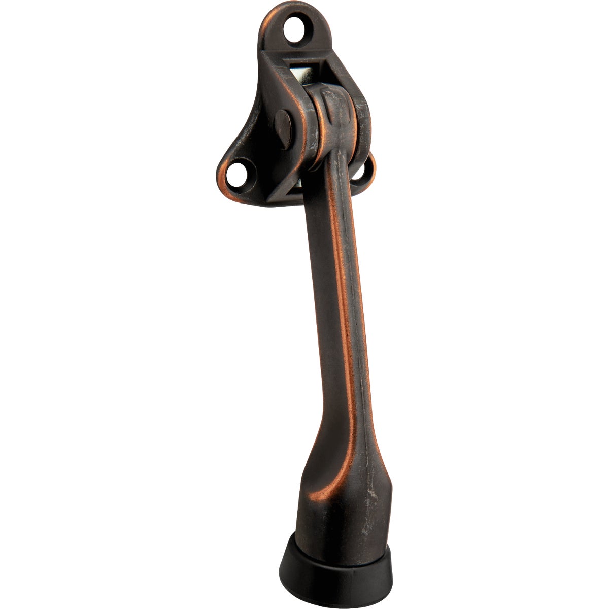 National Hardware 5 In. Oil Rubbed Bronze Kickdown Door Stop