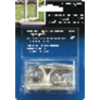 Prime-Line Satin Nickel Casement Window Lock With Keepers Image 2