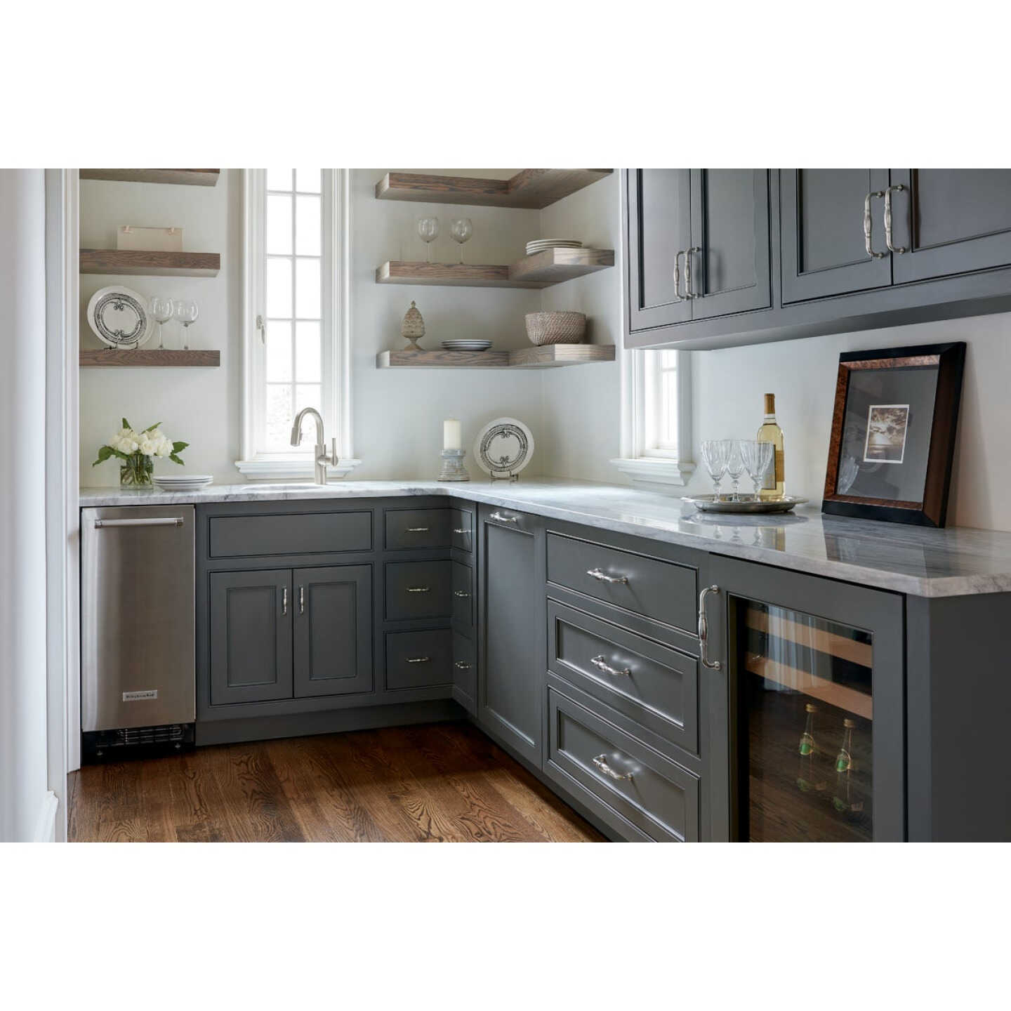 Amerock Granby 3 In. Polished Chrome Cabinet Drawer Pull Image 2