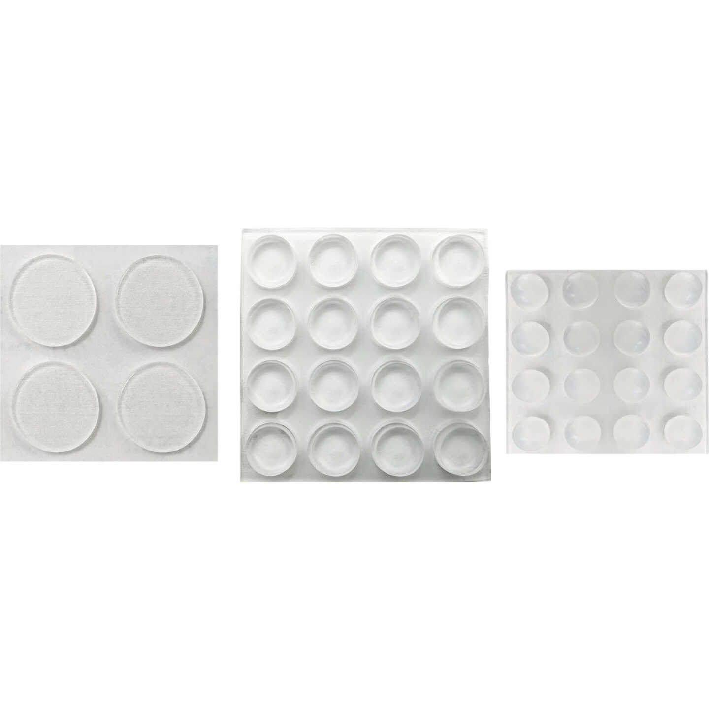 Super Sliders Gorilla Glue Clear Round Furniture/Wall Bumpers (36-Count) Image 2