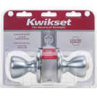 Kwikset Tylo Satin Chrome Entry Door Knob Image 2