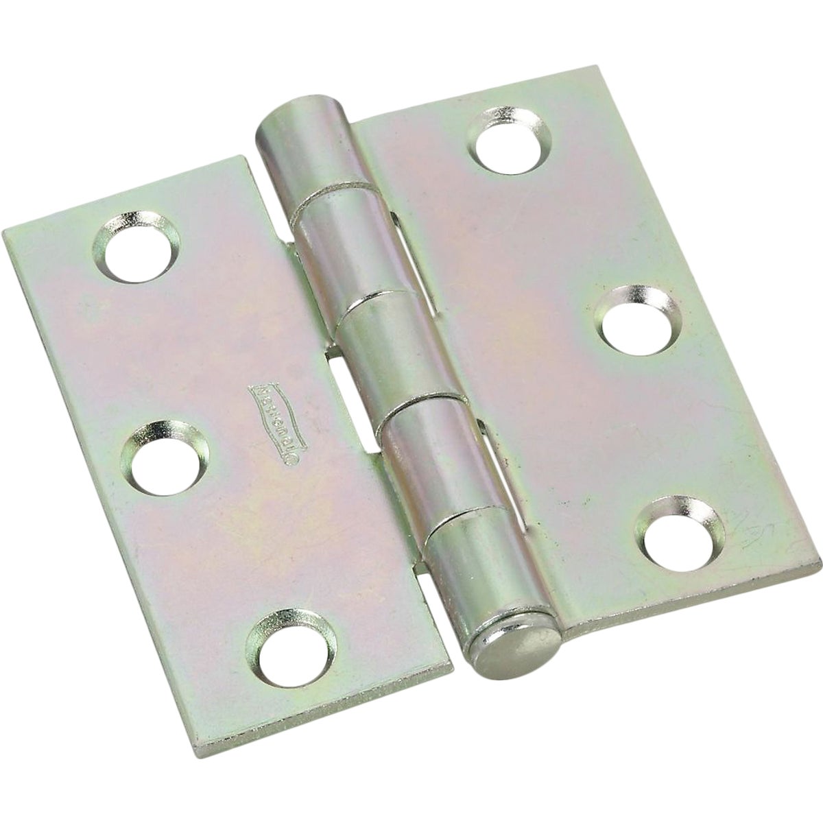 National Hardware 2-1/2 In. Zinc Removable Pin Broad Hinge