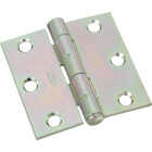National Hardware 2-1/2 In. Zinc Removable Pin Broad Hinge Image 1