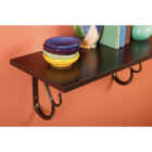 Knape & Vogt 8 In. x 48 In. Espresso All-Purpose Shelf Image 2