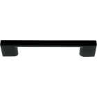 Laurey Contempo 3-3/4 In. Center-To-Center Matte Black Cabinet Drawer Pull Image 1