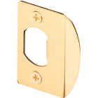 Defender Security Brass 1-3/4 In. Lip Strike Plate Image 3
