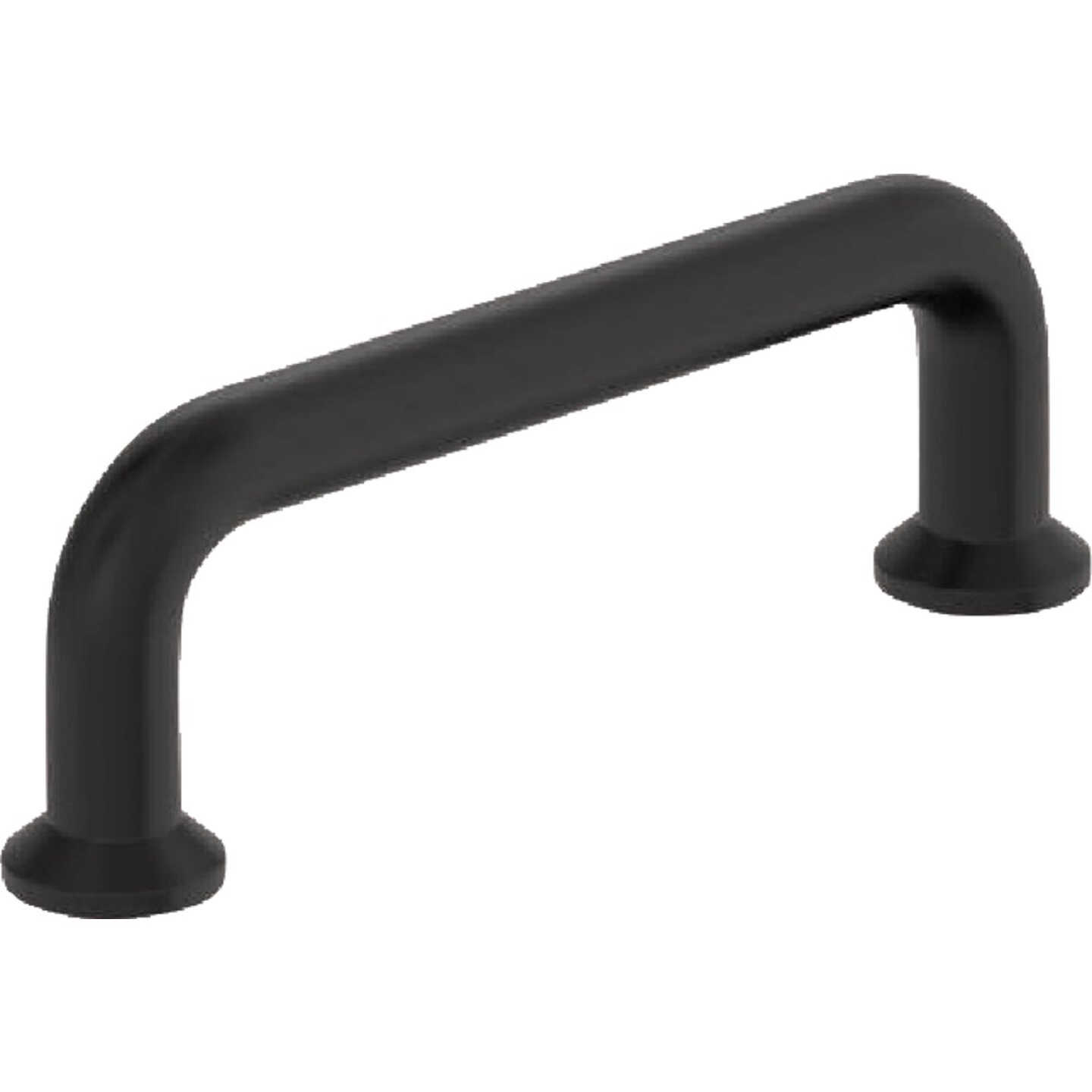 Amerock Factor 3 In. Matte Black Cabinet Pull (6-Pack) Image 1