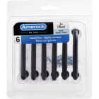Amerock Factor 3 In. Matte Black Cabinet Pull (6-Pack) Image 2