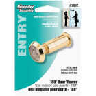 Defender Security Brass Wide Angle Door Viewer Image 2